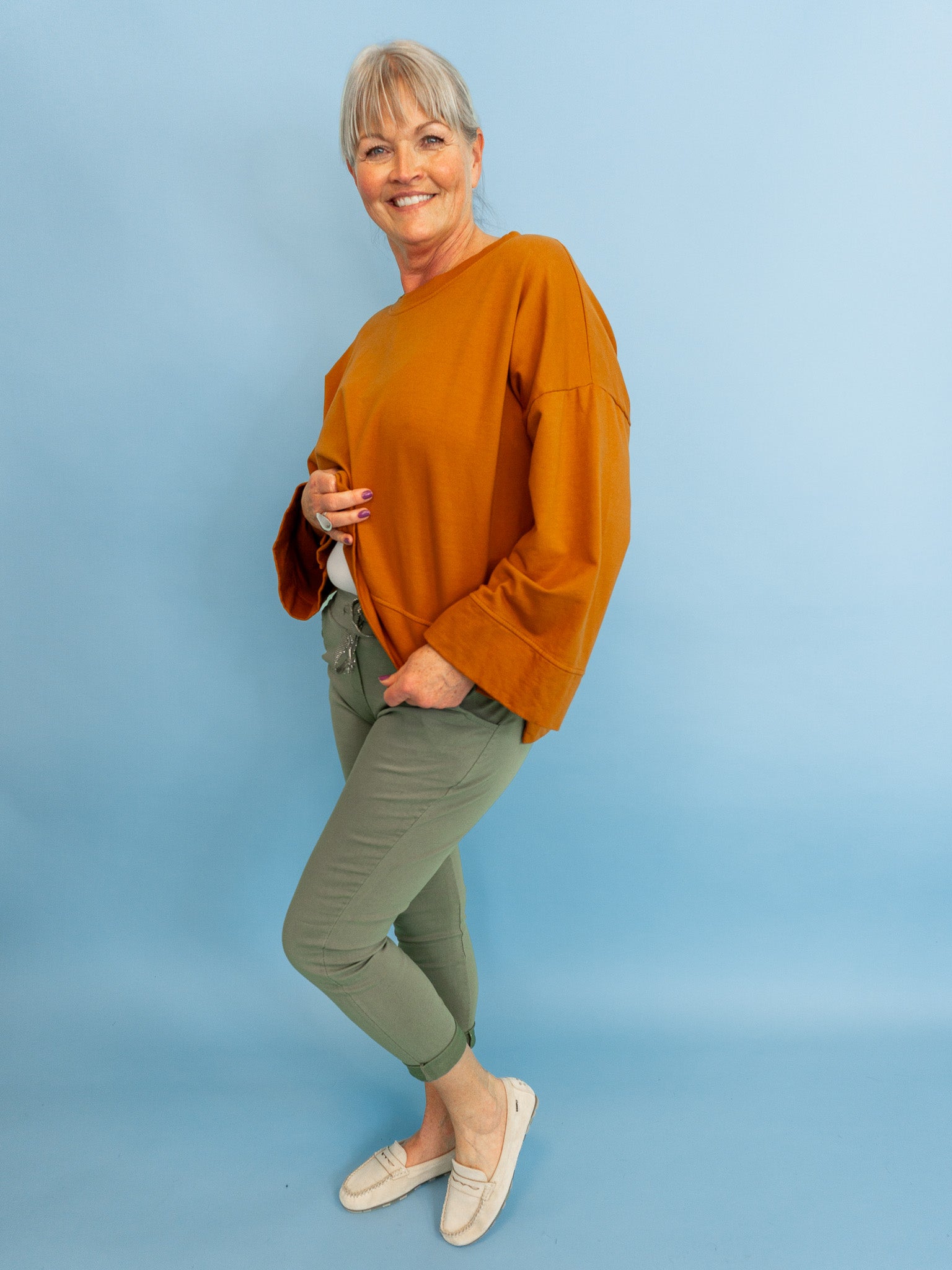 MIMOSA Sweater, Sepia Brown