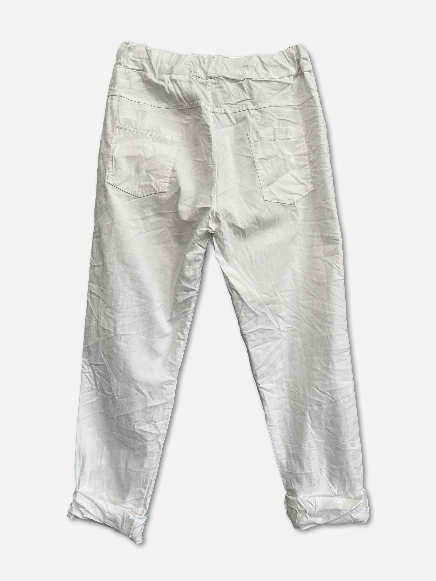 CLASSIC BOX Pants, White