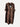 JOAN BLOOM Linen Dress- Chocolate