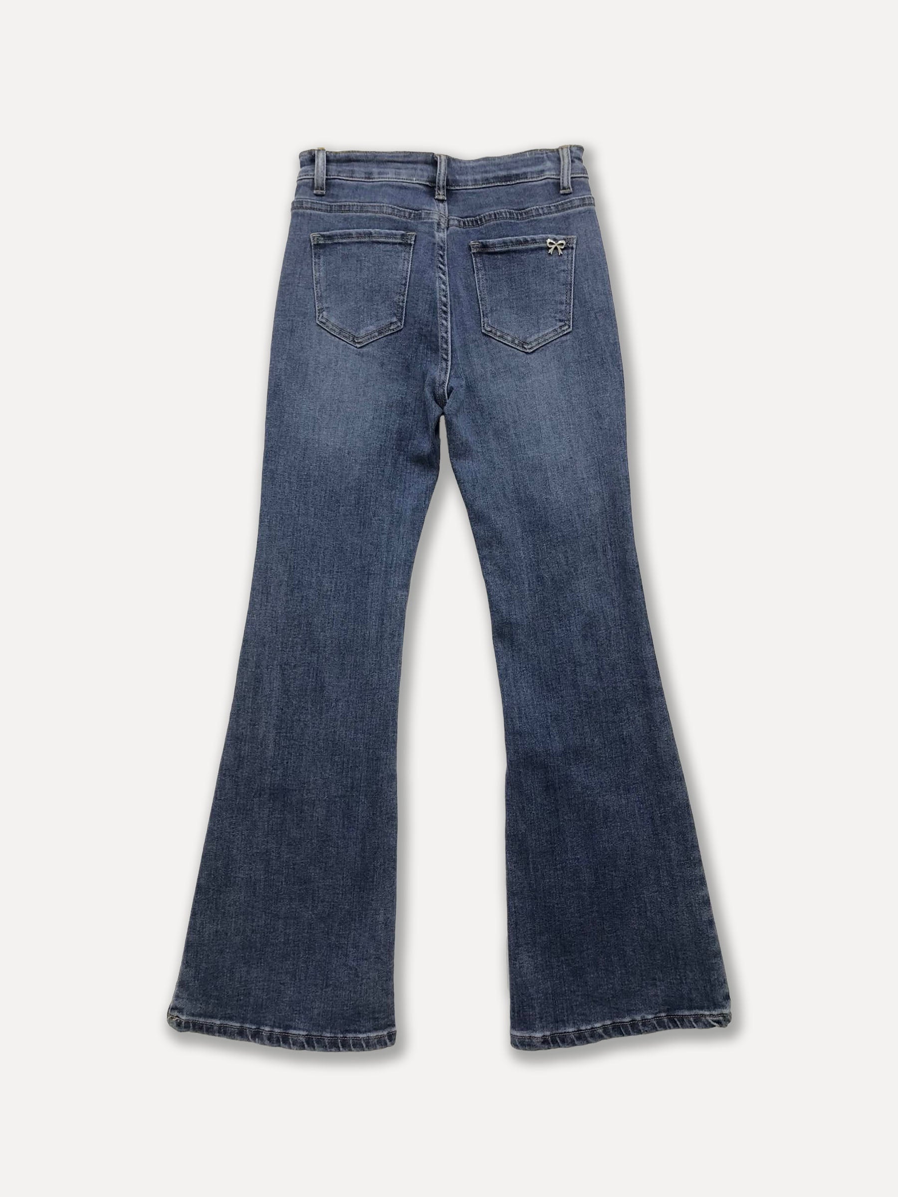 1880 Jeans regulares, mezclilla