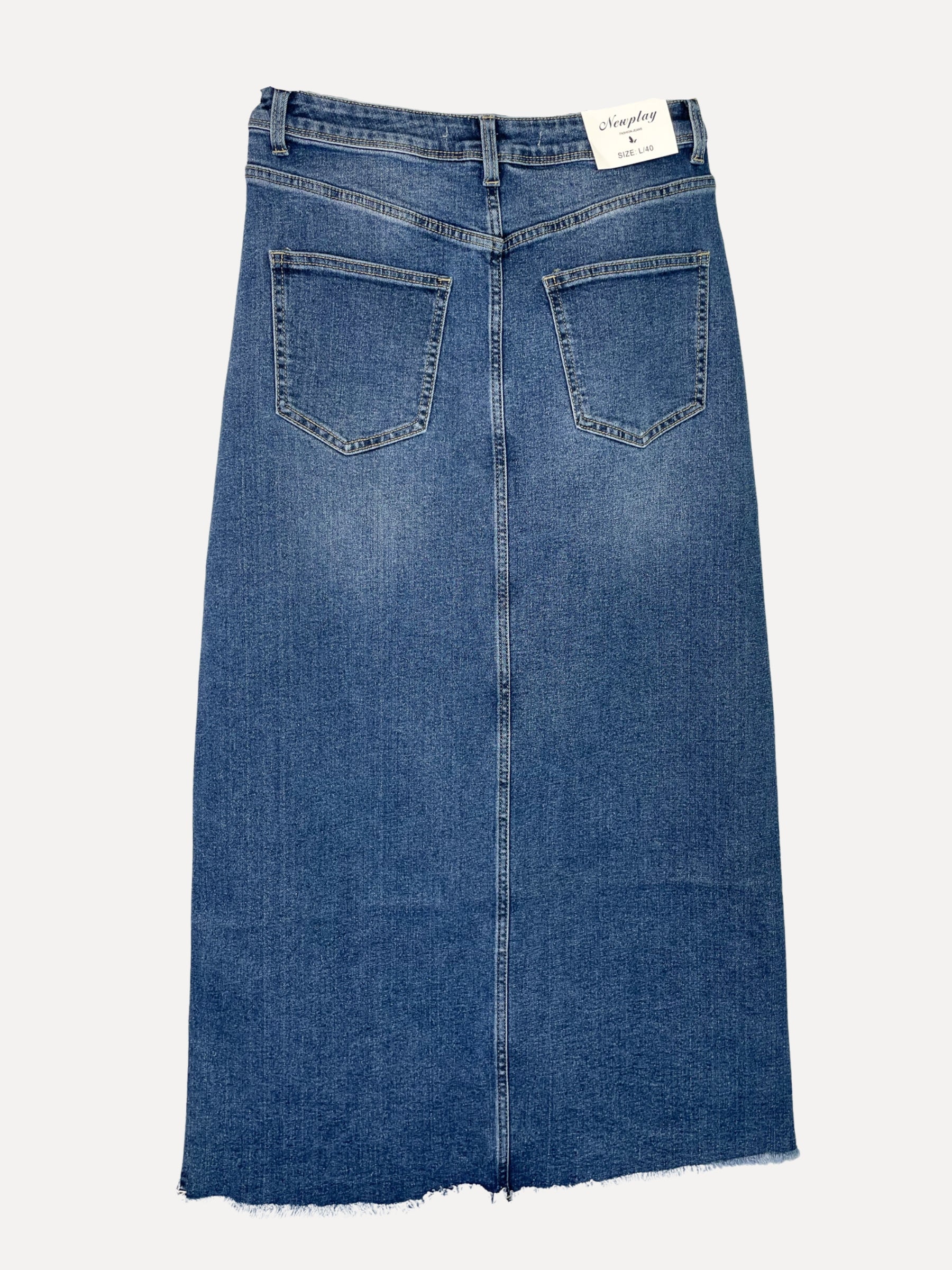Jeans Skirt 3208, Dark Denim