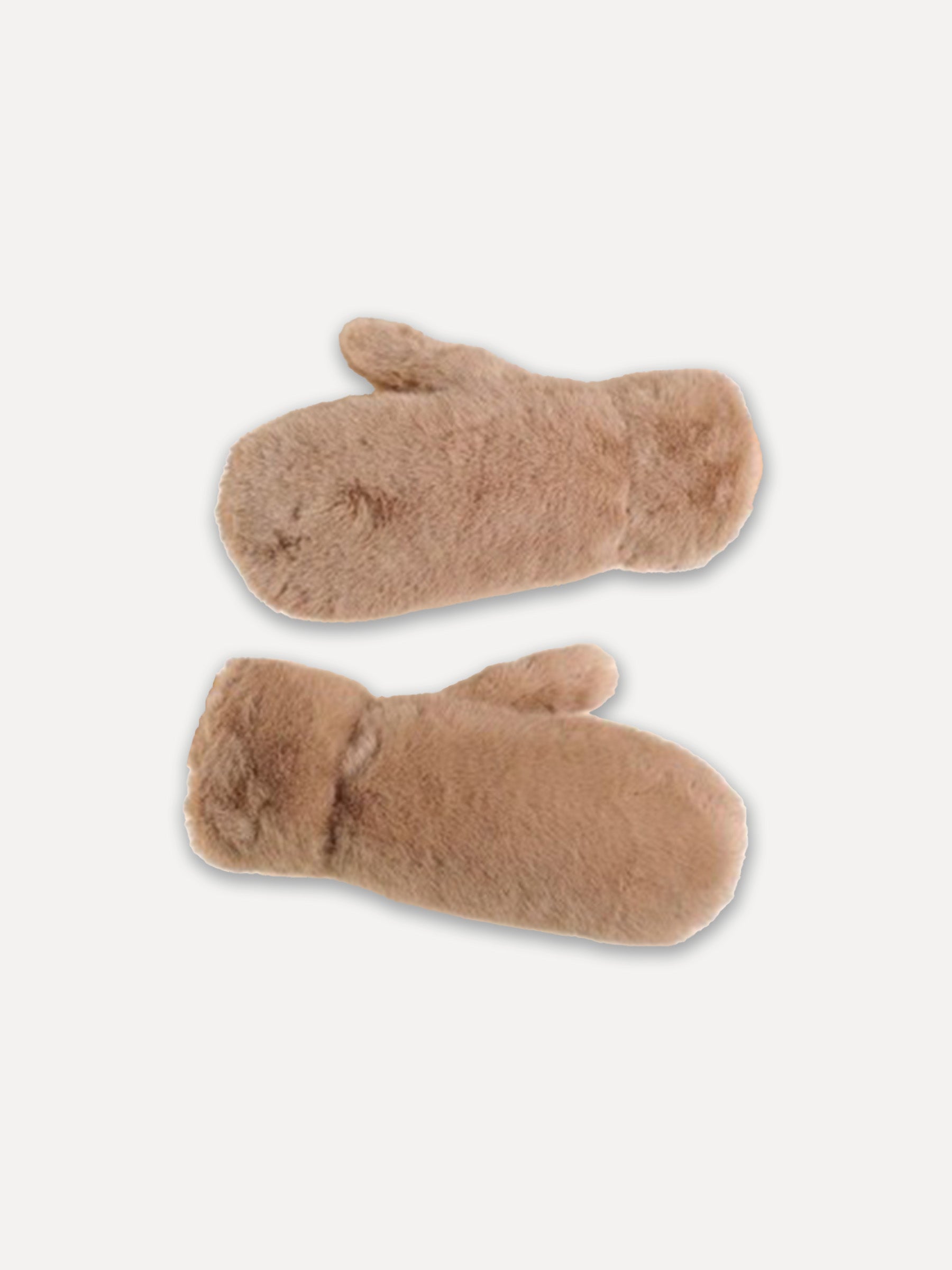 Guantes de Lova Faux Furr, Camel