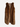FURRY LONG Vest Fake Fur - Camelo