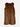 FURRY LONG Vest Fake Fur - Camelo
