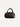 CROCODILE effect handbag - Coffee