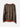 ANA Streifenpullover, Braun/Karotte