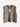 VEST GRANDPA- Taupe/Offwhite