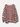 T-shirt COLLEGE RAYÉ - Rose/Marron