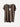 V-CLASSIC Fringe T-Shirt AW26- Washed Dark Brown