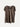 V-CLASSIC Fringe T-Shirt AW26- Washed Dark Brown