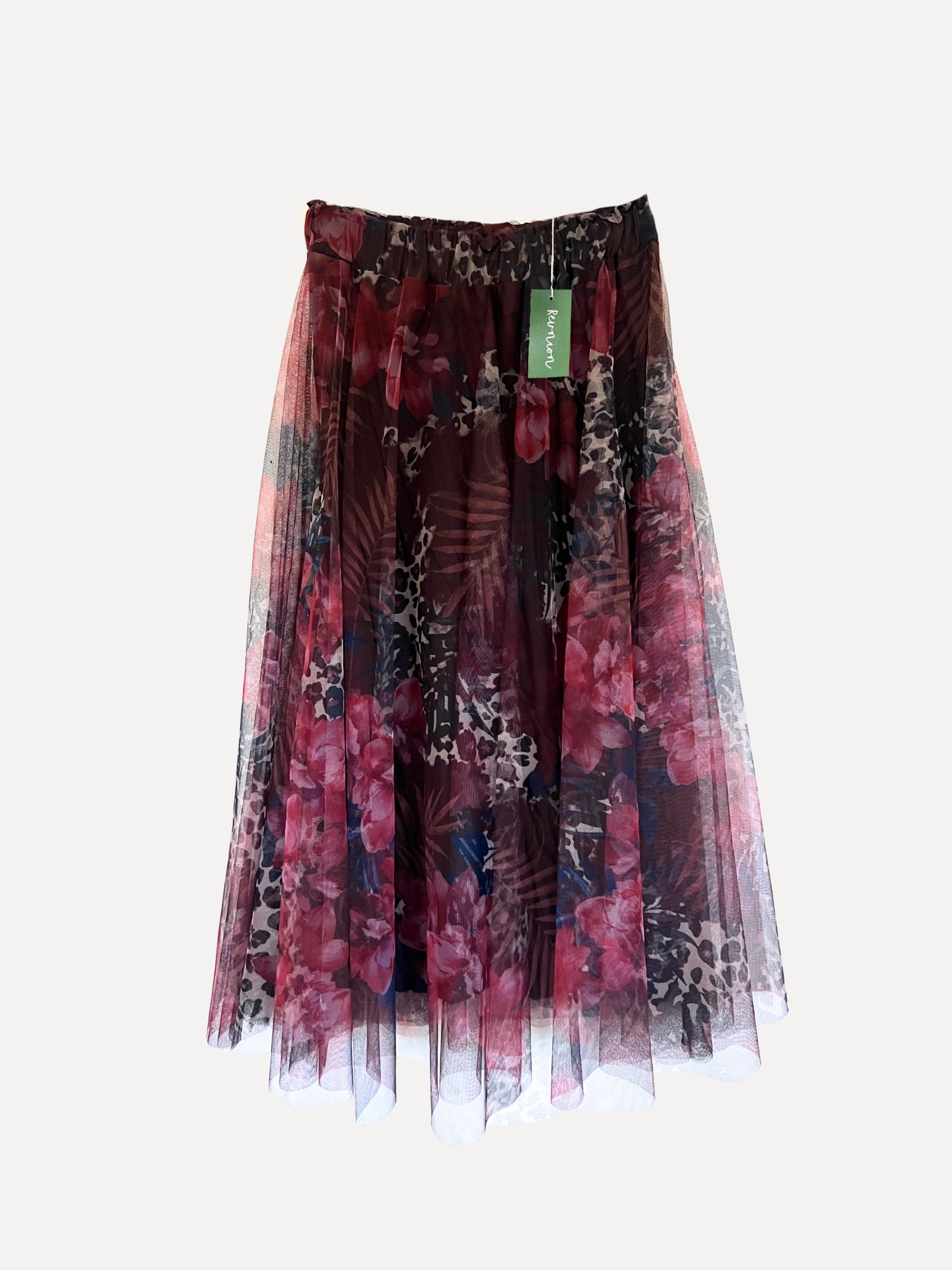 FALDA TUL Flores NUEVO