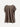 V-CLASSIC Fringe T-Shirt AW26- Washed Dark Brown