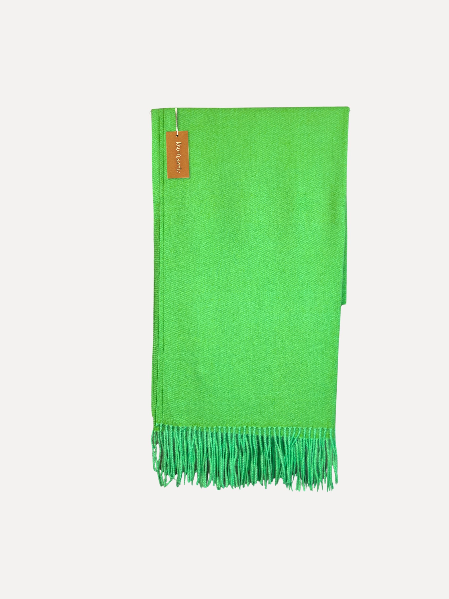 Hanna bufanda, verde neón