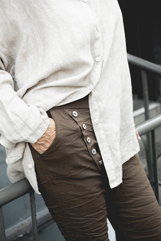 Box Milano Pants, Brown