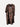 BELLA FIORI Linen Dress- Chocolate