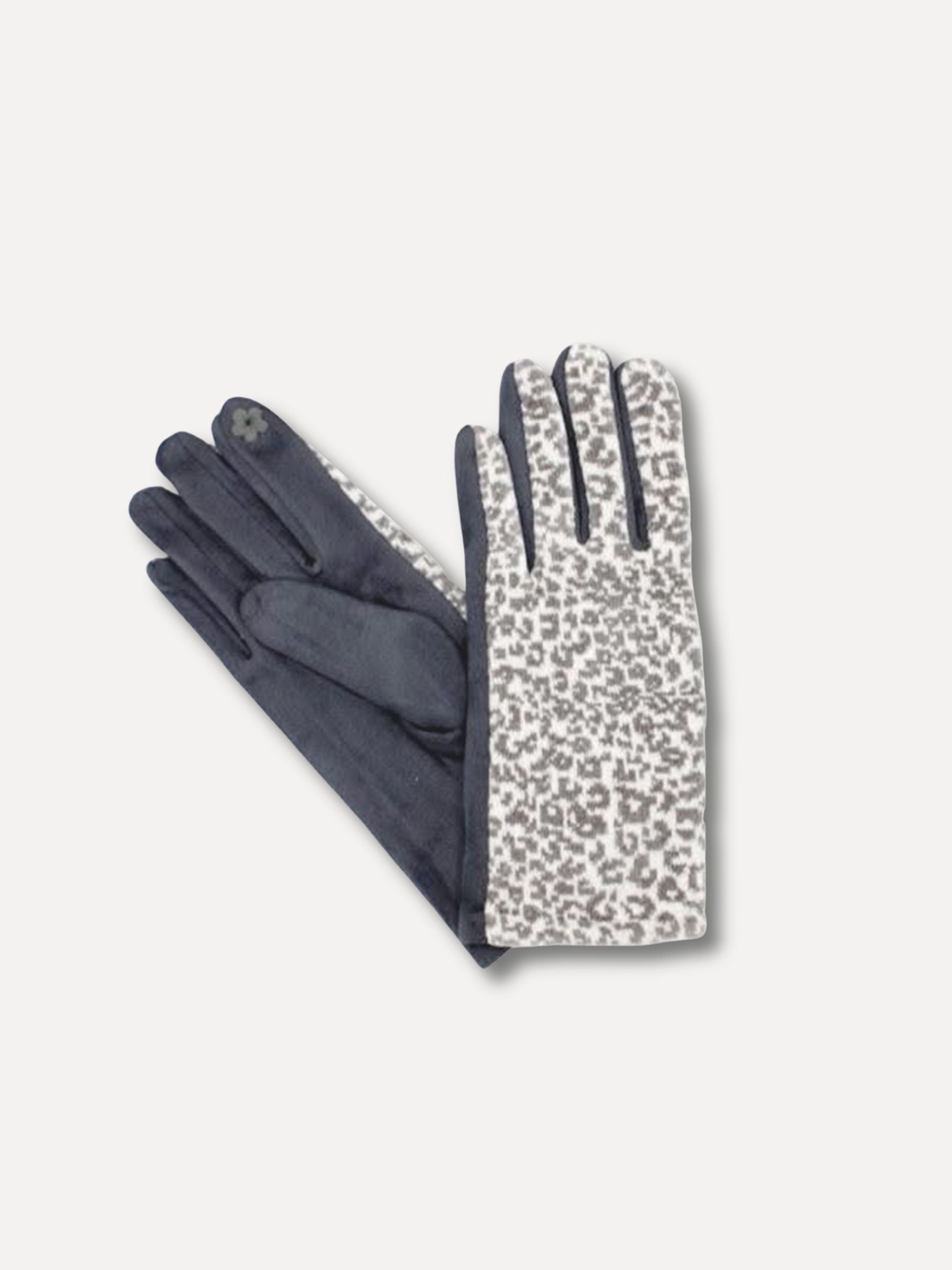 Botón Guantes peludos, fucsia