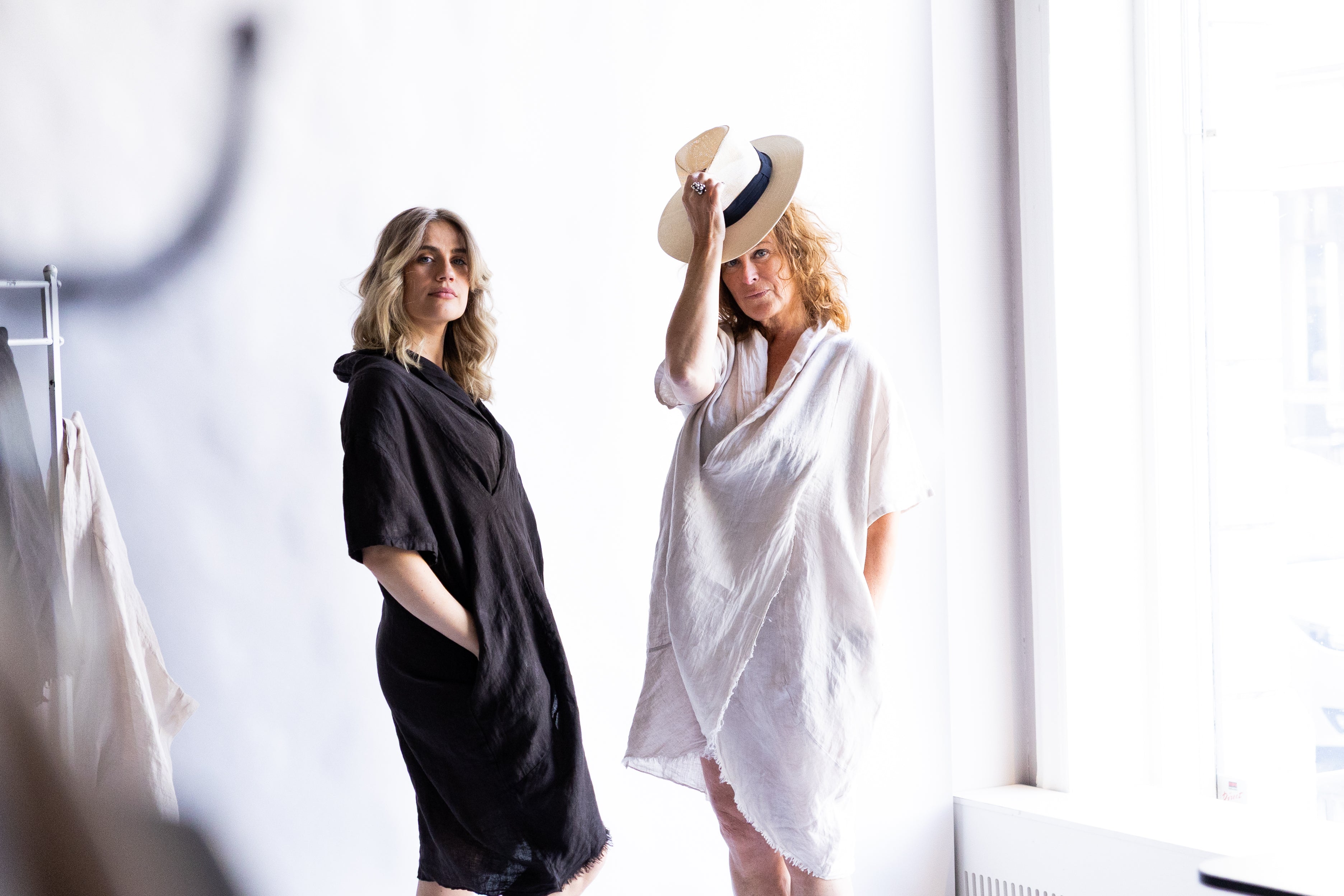 babaa linen dress dress no58 midsummer night