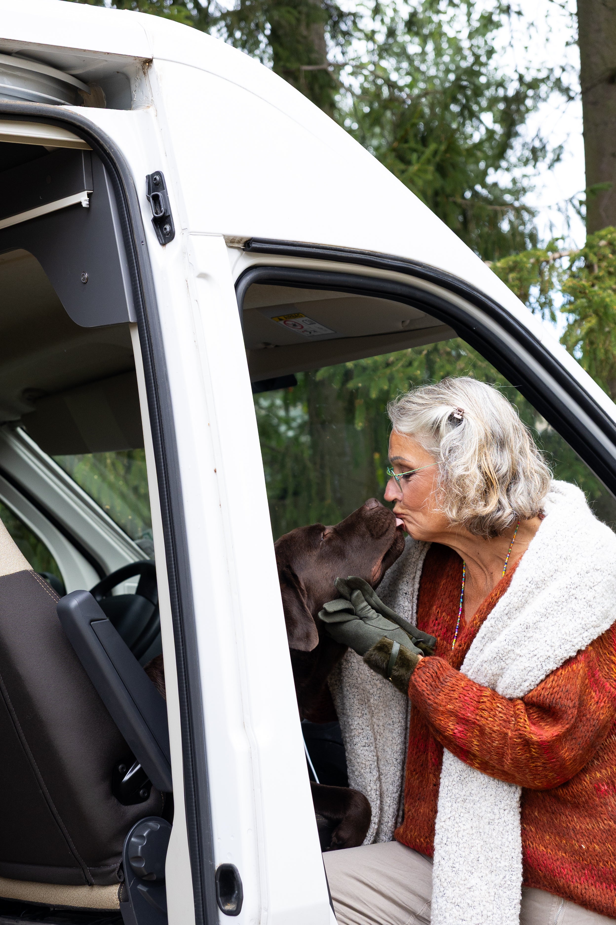 Falling in Love Sweater, Rust