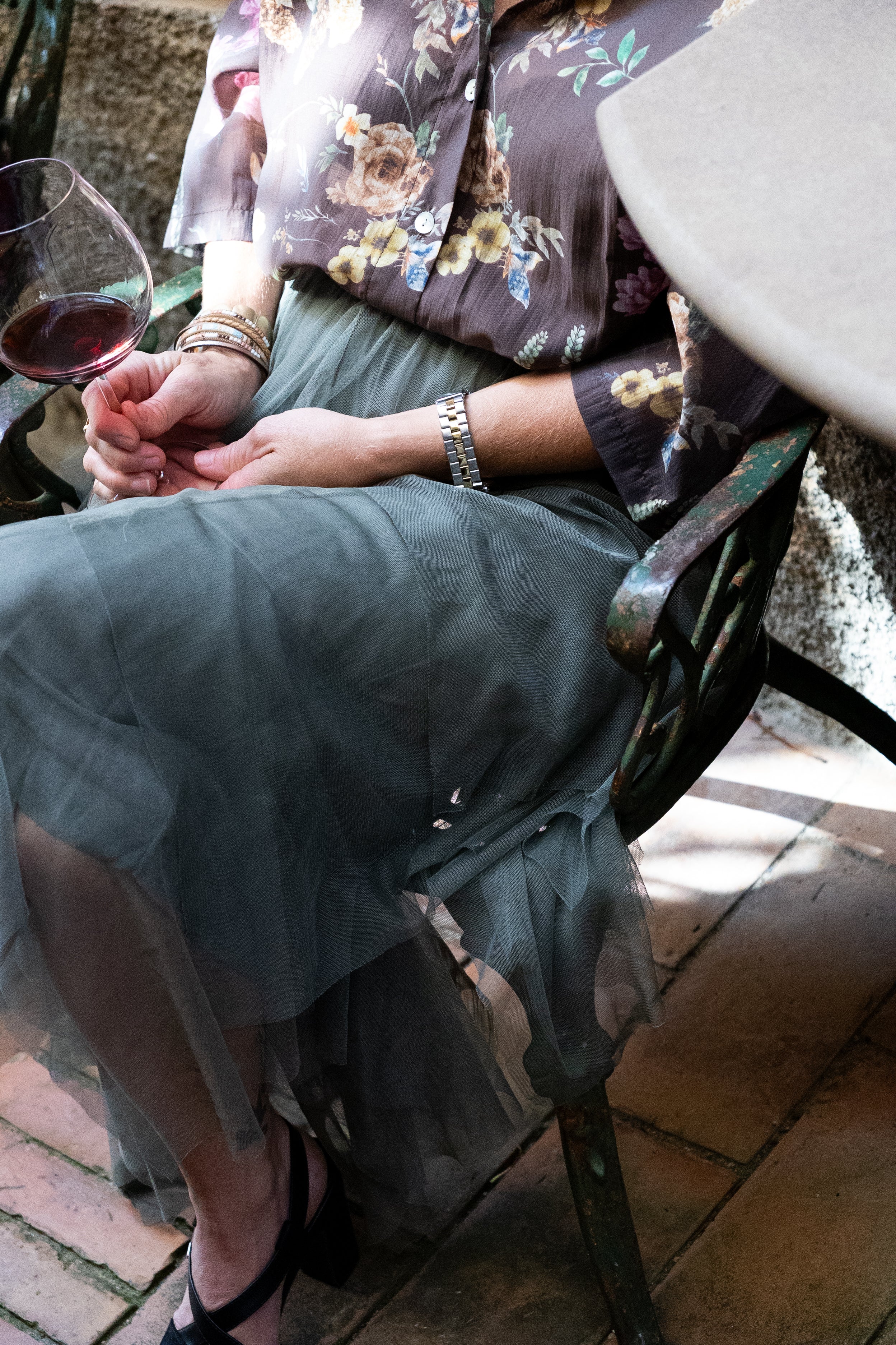 Tyllkjol with layers