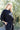 SILKY KNOT Blouse- Black