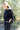 SILKY KNOT Blouse- Black
