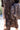 PAISLEY BLOOM Linen Dress- Chocolate