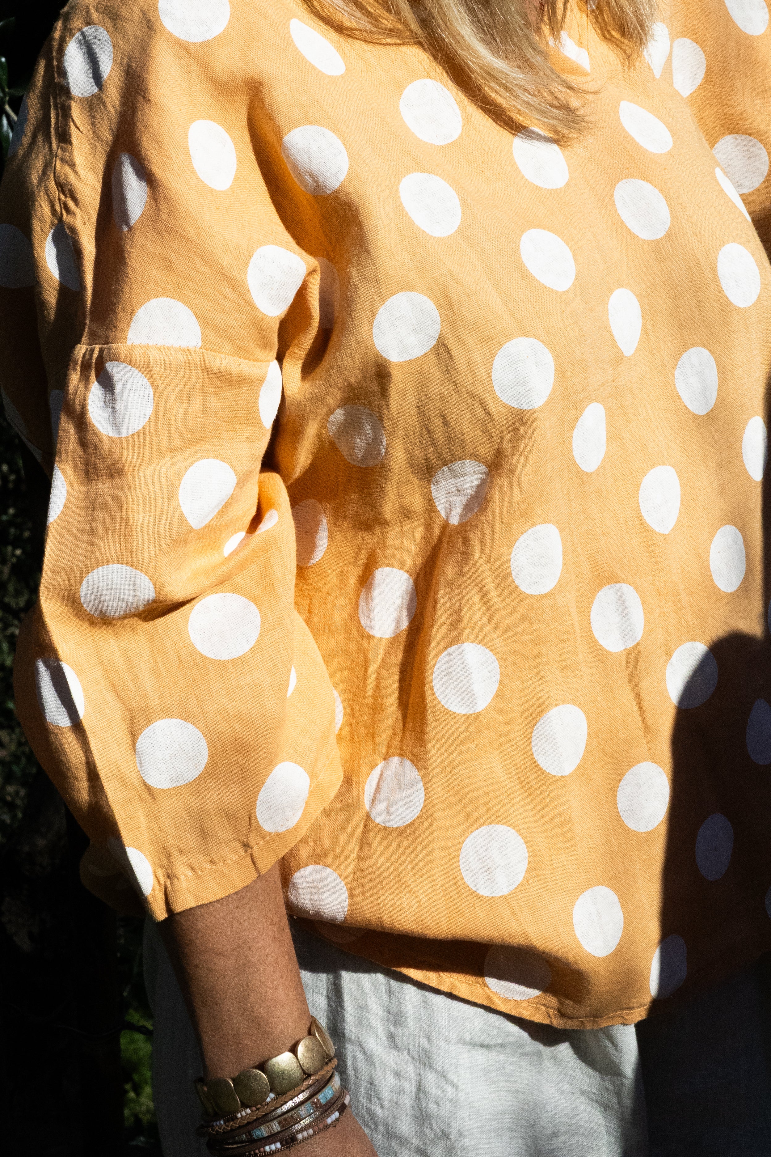 20022 Salento Dot Bluse