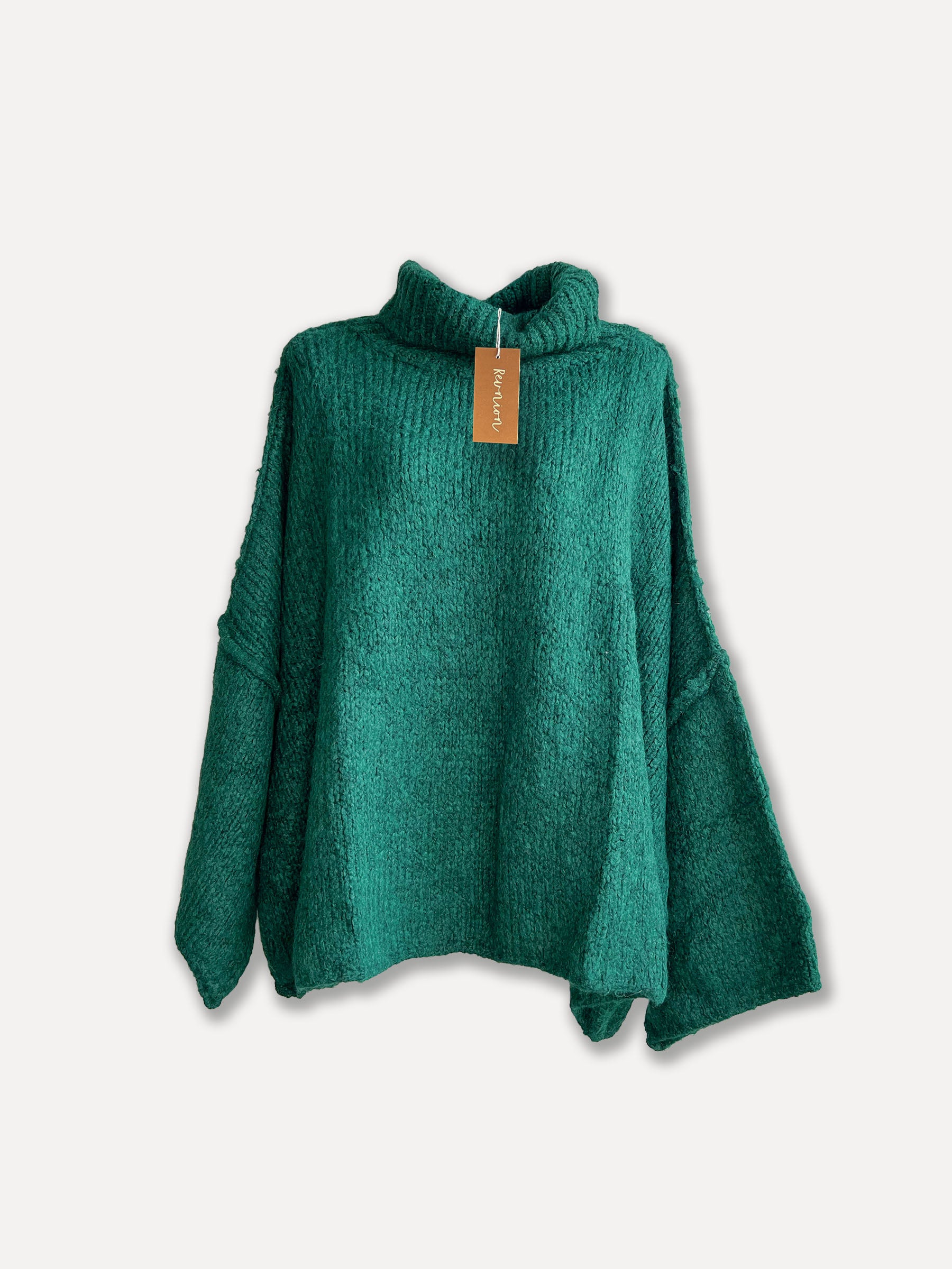 Åre 2025 suéter, verde oscuro