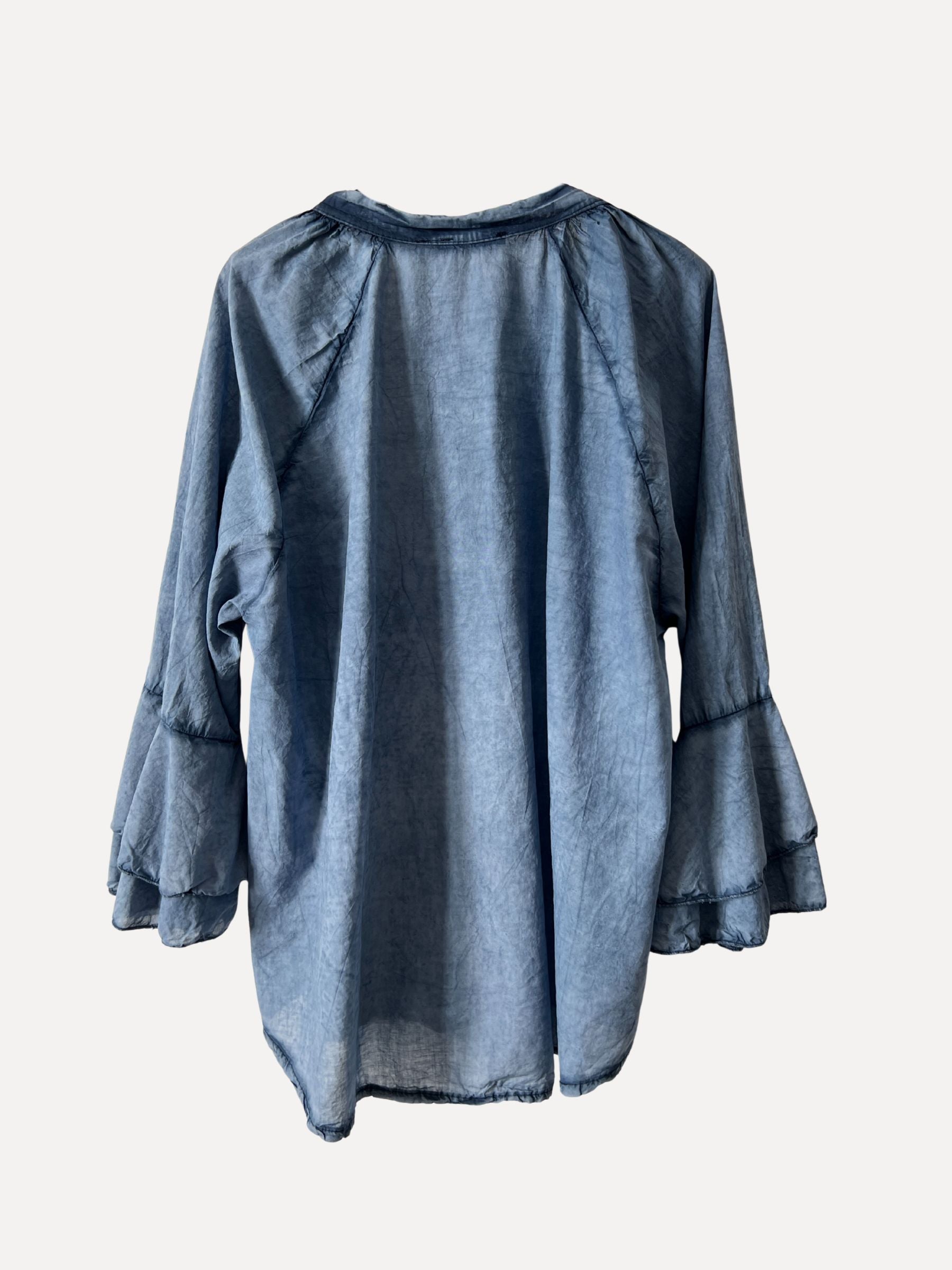 Åsa blusa, azul