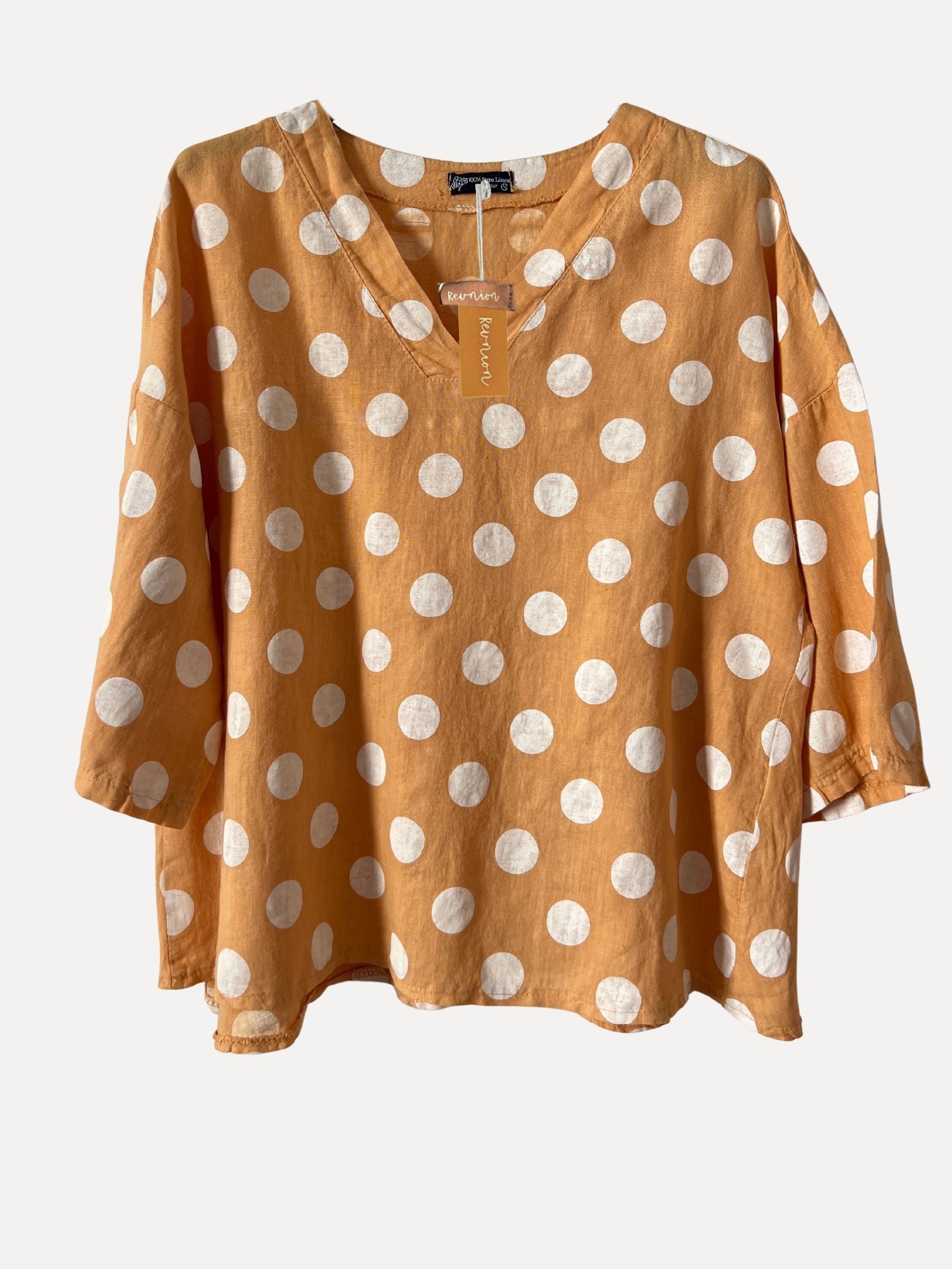 20022 Salento Dot Bluse