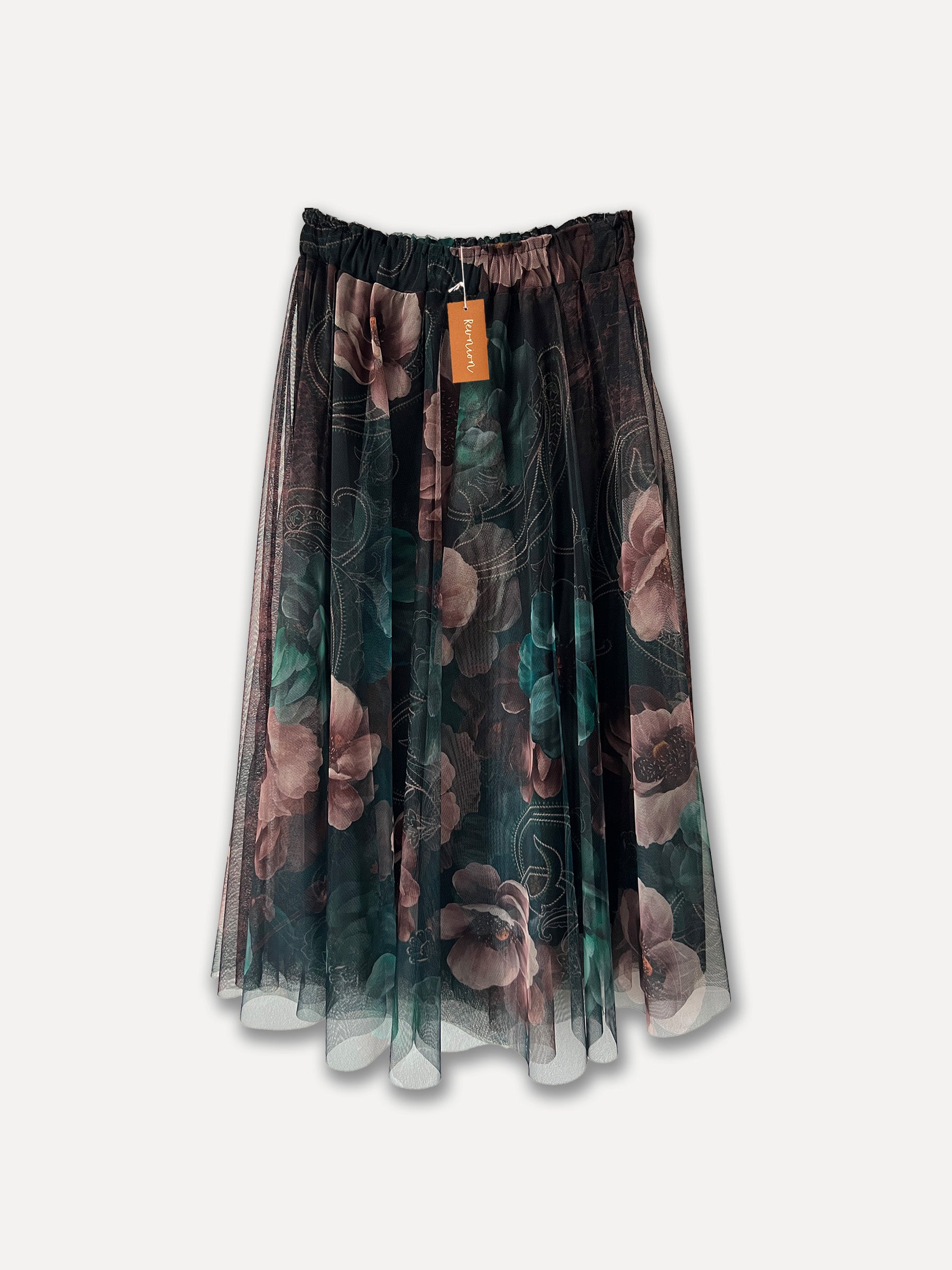 Tyllkjol with flowers