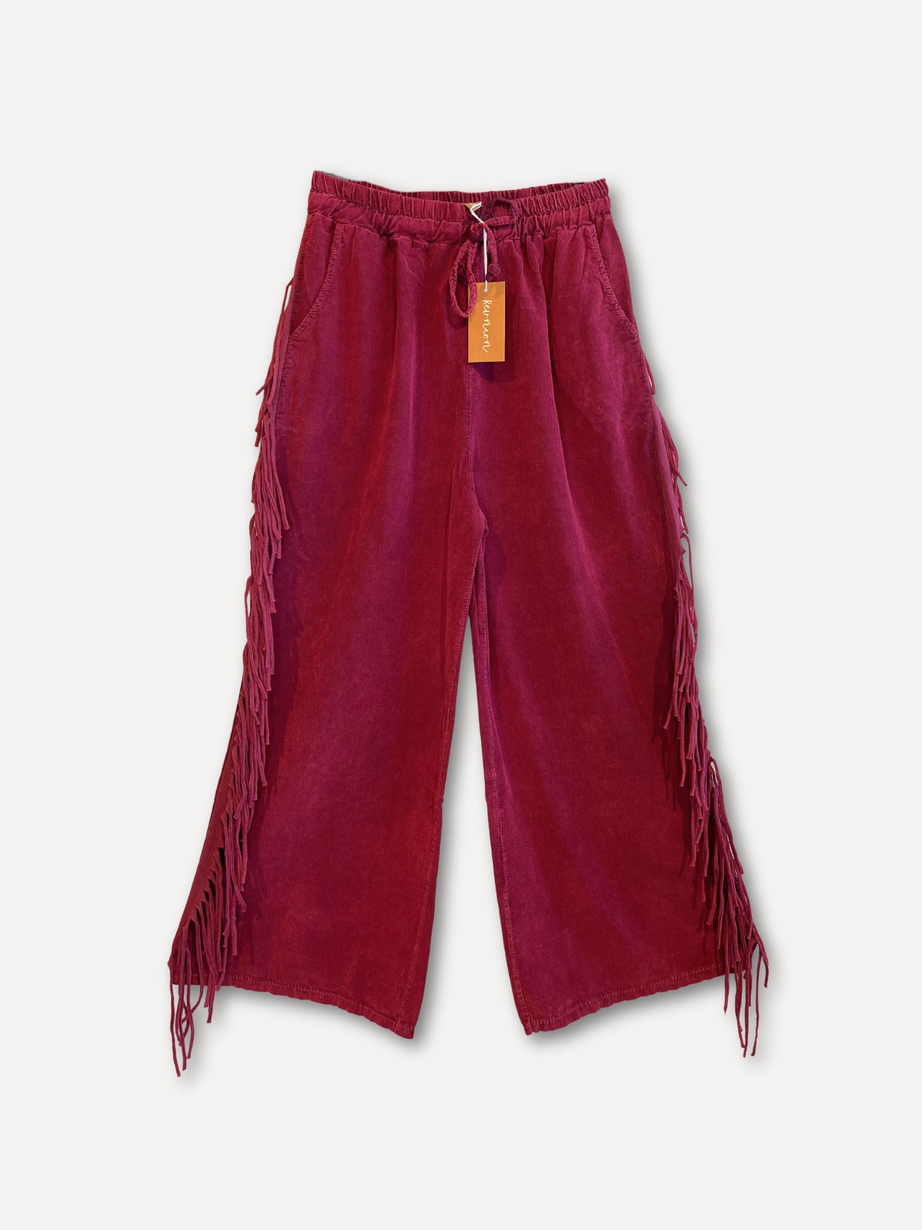Pantalones marginales, vino