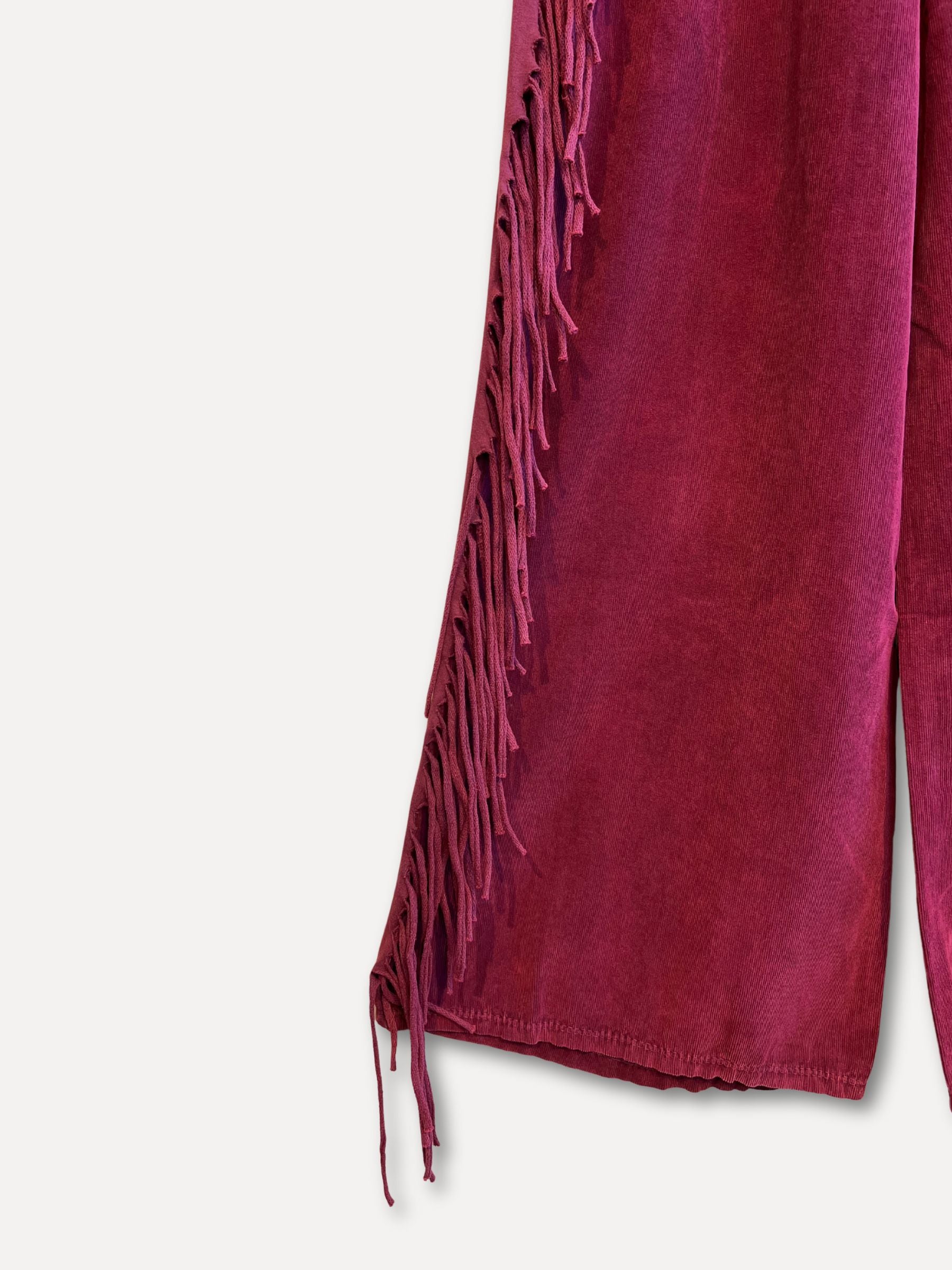 Pantalones marginales, vino