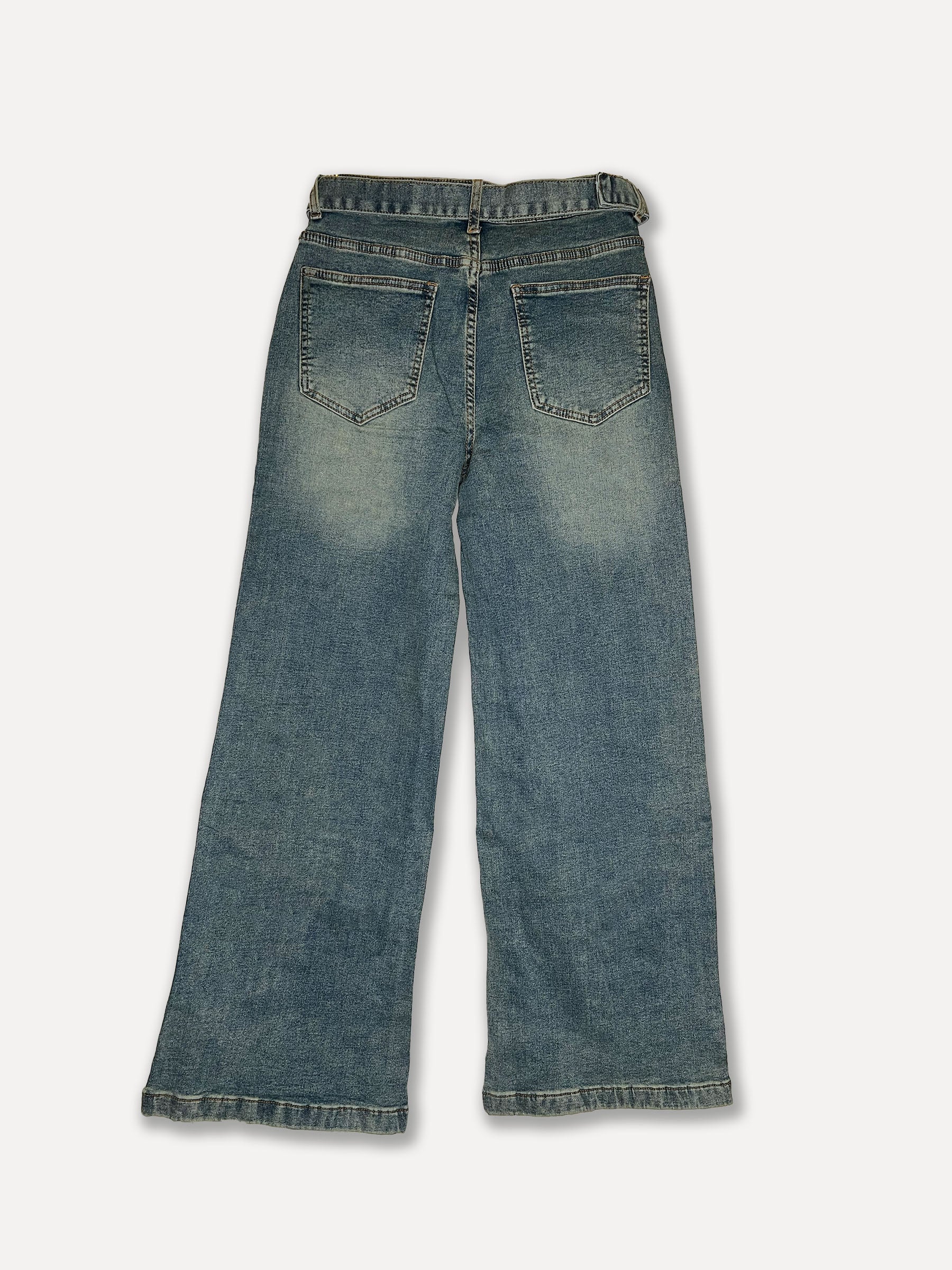 Josie Jeans con cinturón, mezclilla