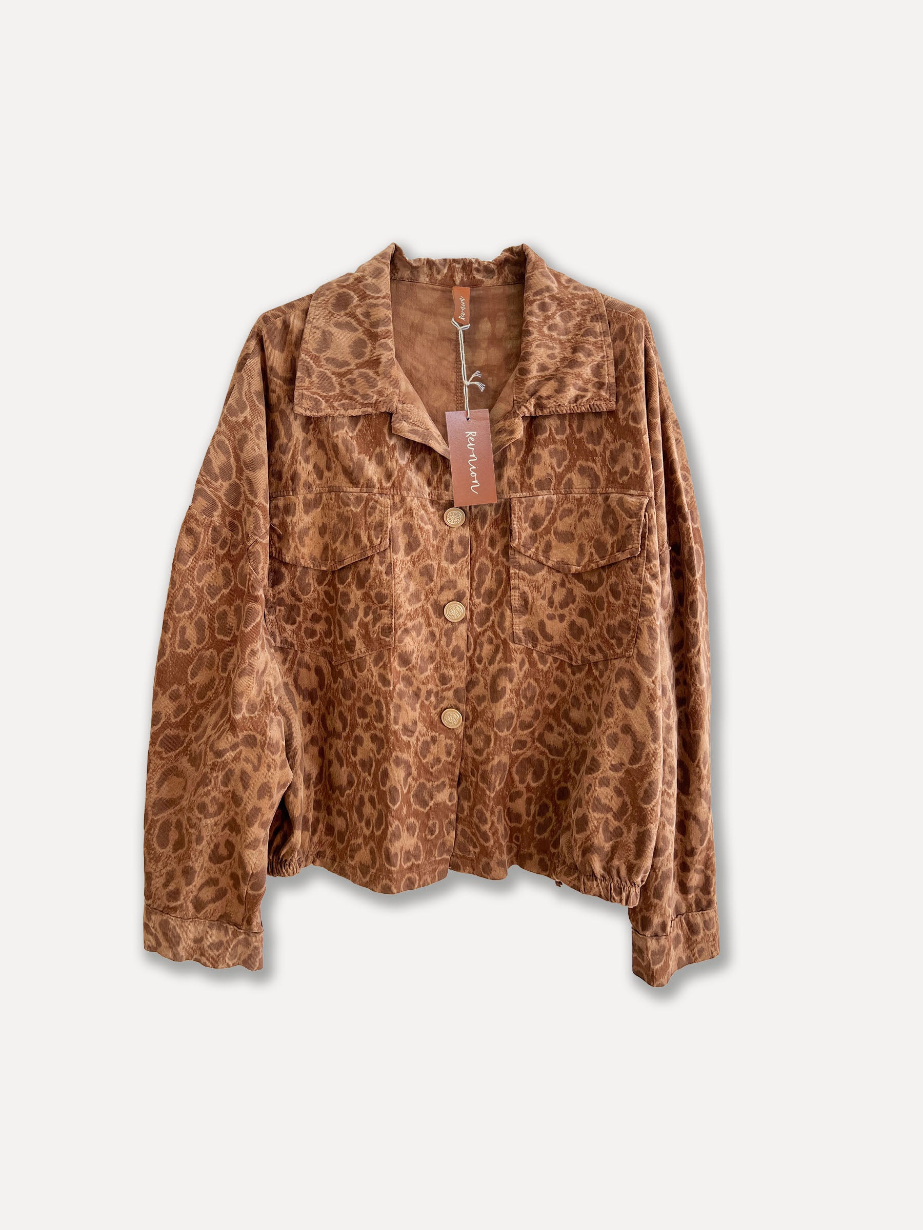 Leo Cord Jacket, Camel