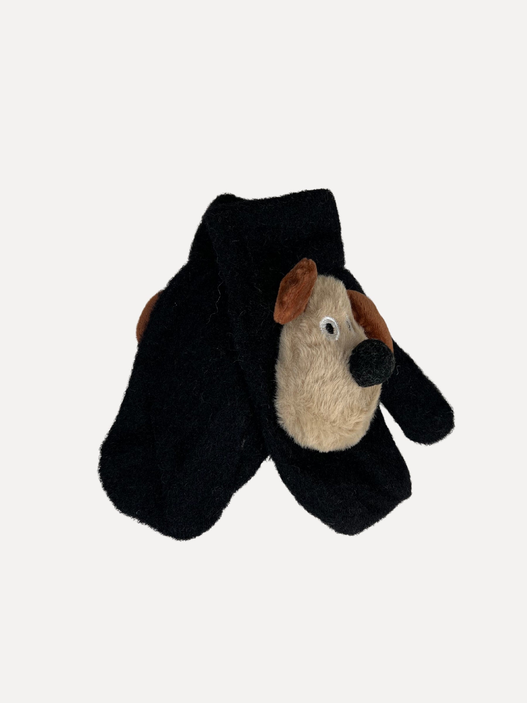 Guantes de Doggo para niños, negro