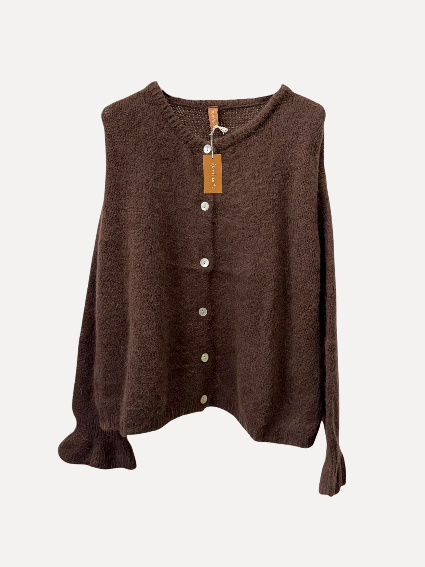 BELLA Cardigan, Espresso