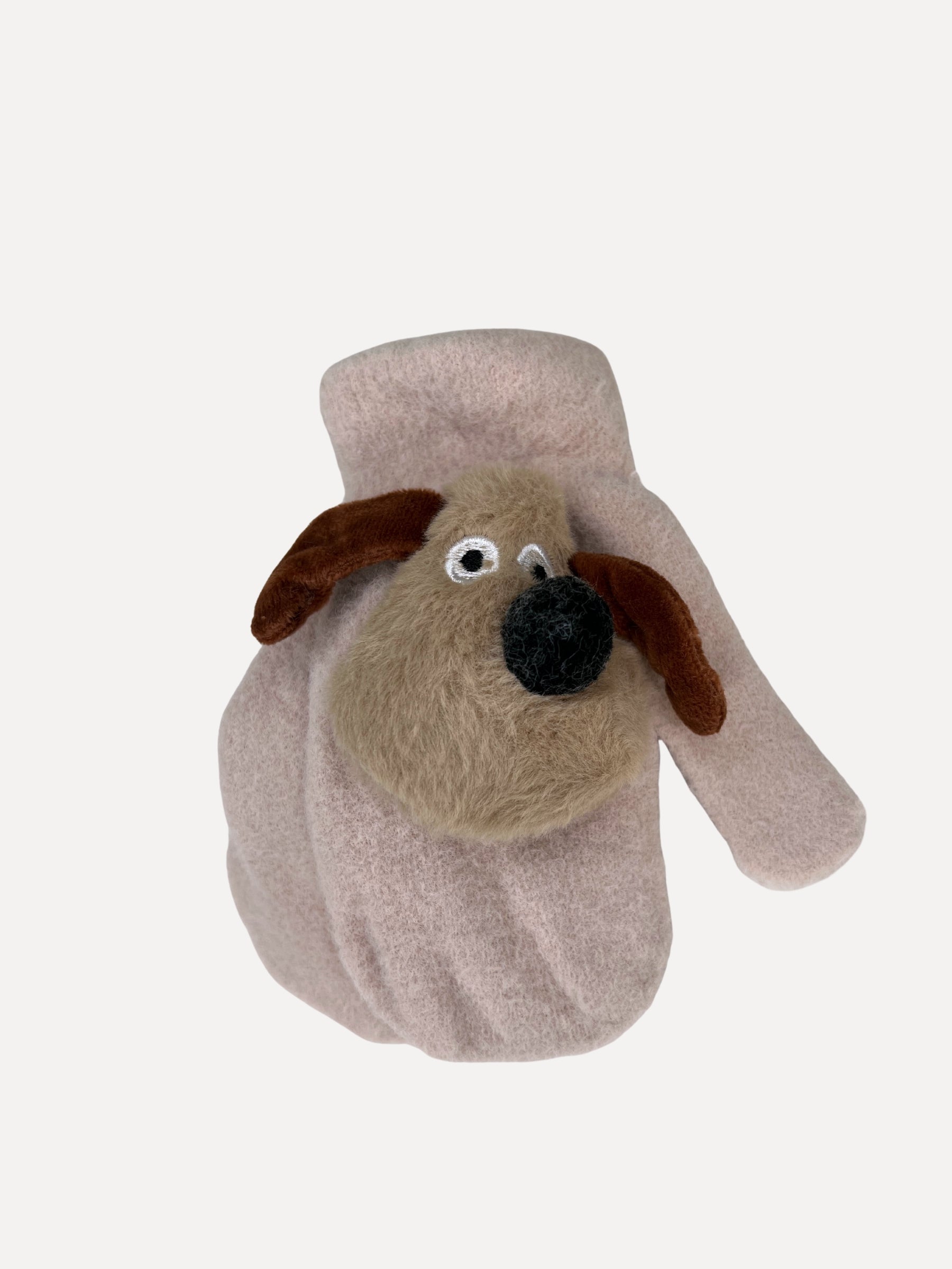 Guantes de doggo para niños, rosa polvoriento