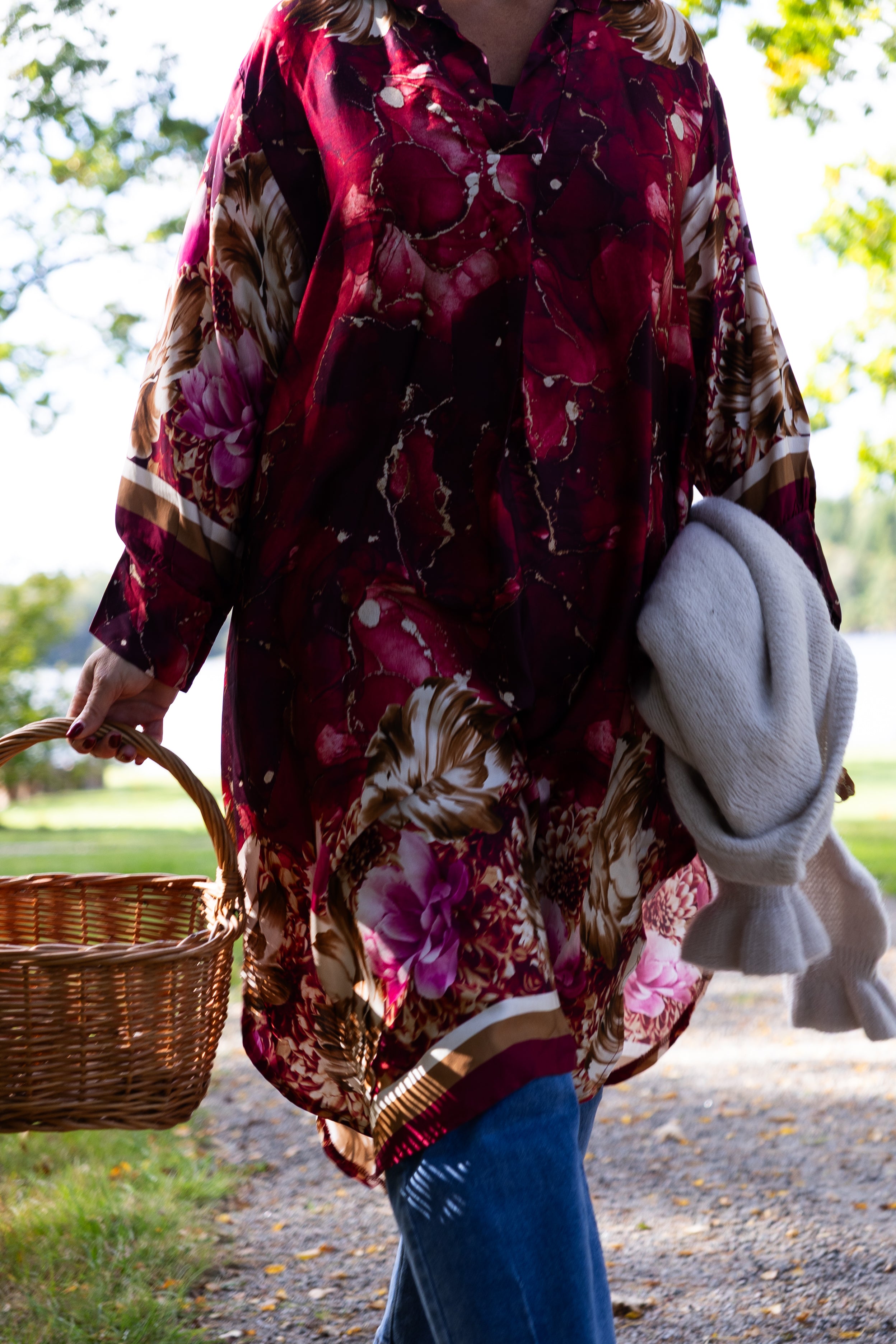 Vestido maravilloso, vino