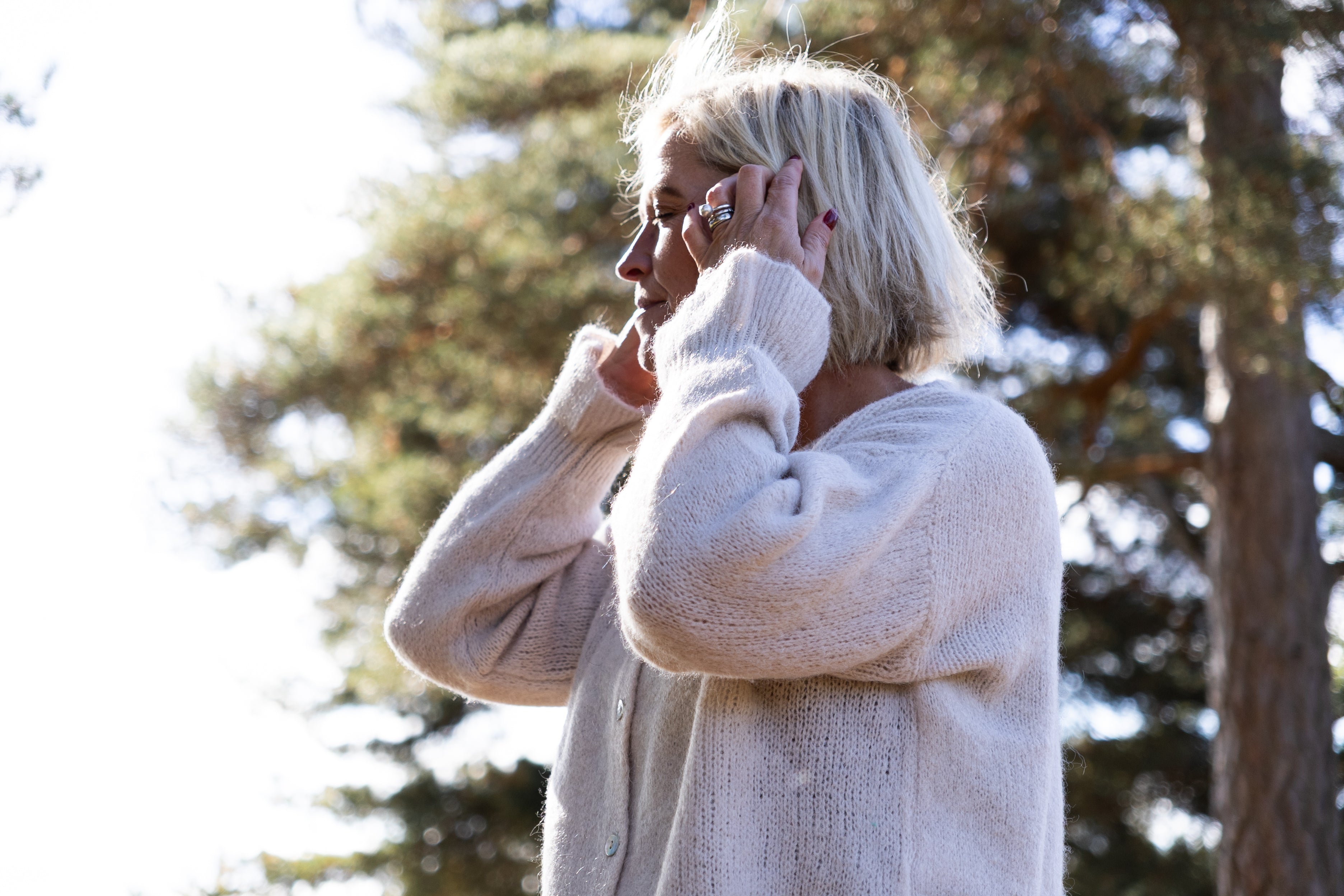 BELLA Cardigan, Off white