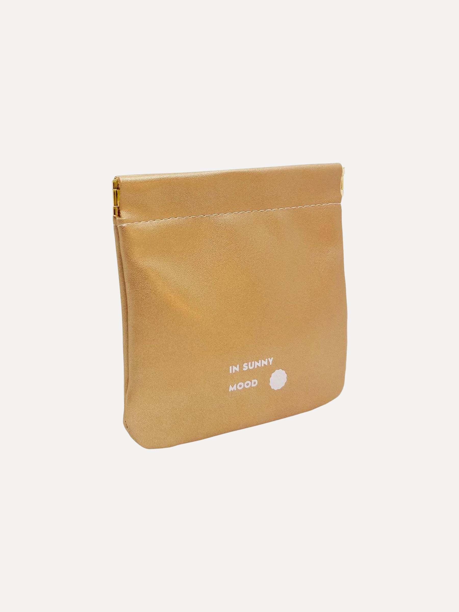 SUNNY Snap Pouch Small, Gold